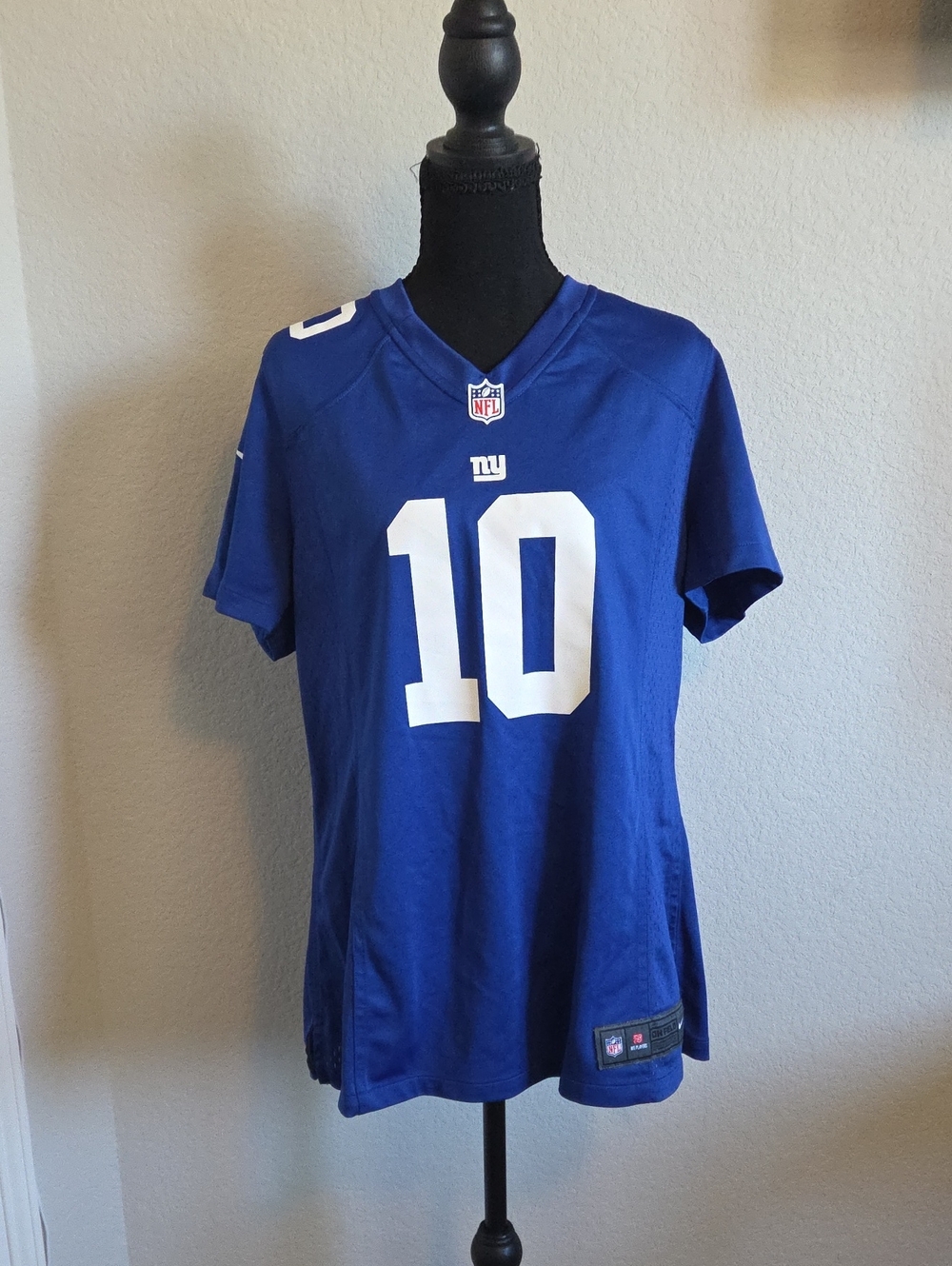 Nike New York Giants Eli Manning #10 NFL Game Jersey Blue XL